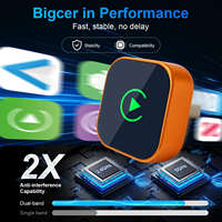 Conexión Inalámbrica Estable, Dongle CarPlay Android Auto, WIFI de Doble Banda, Bluetooth, Sin Retraso, Transmisión de Audio de Alta Fidelidad