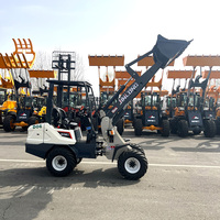 Elektrischer Umweltschutz Chinesische Marke Hochwertiger kompakter Mehrzweck-Cargadora Pay-Vorderrad-Traktor lader 4x4