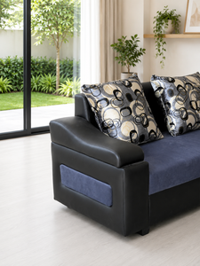 Premium Excellent 2-2-1 Modular Lounge Seating Arrangement with Custom Fabric for Living Room - Product Image 1