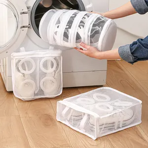 Hot selling shoes laundry bag Home shoe washing machine bag mesh laundry bag shoe organizer