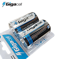 Baterai Super Alkaline 1.5V MONO MONO CELL D LR20 13A Ukuran Ideal untuk Menghidupkan Peralatan Sehari-hari Kompor Gas / Pemanas Air Gas