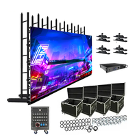 Écran LED extérieur haute luminosité 500x1000mm pour publicité commerciale, scène de rue, mur vidéo