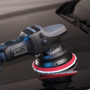 LEADMAX Tampon de coupe en microfibre durable pour les détails de voiture Polisseuse facile à utiliser à double action avec support de boucle de crochet Cire pour le ponçage - Product Image 5