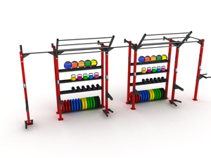 แร็คออกกำลังกายติดผนัง Crossmax อเนกประสงค์สำหรับสควอทและฟิตเนส - Product Image 4