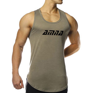 Gilet de gymnastique pour hommes, couleur personnalisée, gilet de Fitness - Product Image 2