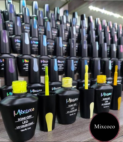 Новое поступление 2021, прямые продажи с фабрики Mixcoco, летний Гель-лак Esmalte De Unhas, желтый Гель-лак для ногтей, удаляемый замачиванием, Гель-лак для ногтей