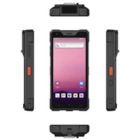 Terminal Portátil de Datos Móvil Android 12 con Pantalla Táctil Multitáctil de 5.5 Pulgadas y 8 Núcleos con Revestimiento Antihuellas para Inventario