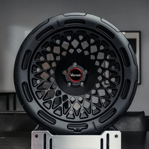 عجلات فيوروك المطروقة متعددة الأذرع بلون أسود لامع مقاس 17 و18 و19 و20 و21 و22 بوصة للسيارات الوعرة وبينتلي وبورش - Product Image 3