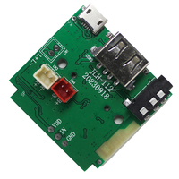 Papan Amplifier JLH-112 KUALITAS PABRIK 2*5W BT dengan Mikrofon, EQ, USB, TF, Layar, Memori 256G, Dukungan MP3/WAV, Radio FM, Lampu RGB