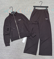 Ensemble 2 pièces décontracté pour femme, pantalon de sport tendance, haute qualité, collection hiver 2026, vente en gros
