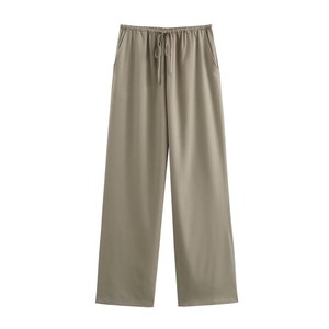 <span class=keywords><strong>Ensemble</strong></span> deux pièces <span class=keywords><strong>chic</strong></span> bohème décontracté pour <span class=keywords><strong>femme</strong></span> : haut kimono texturé croisé et <span class=keywords><strong>pantalon</strong></span> large – Collection été 2026 - Product Image 4
