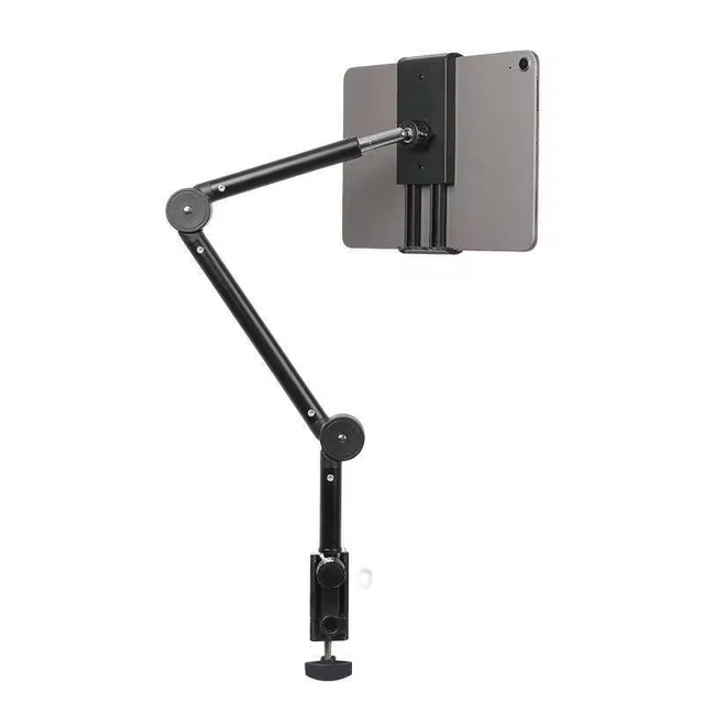 Heavy Duty Carbon Alloy Tablet Stand, 60cm Extendable Arm Mount for 4-12.9" Devices, Wholesale Supply