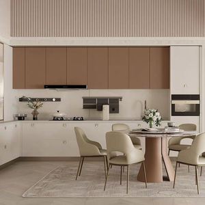 M11 Home Kitchen <b>Cabinet</b> Furniture Modern Rustic Brown <b>Wood</b> Rattan Sideboard for Living Room Farmhouse <b>Wood</b> <b>Storage</b> <b>Cabinet</b> - Product Image 3