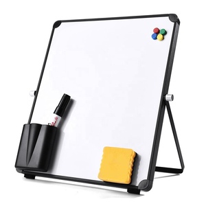 30X25cm Magnetic Kids Dry Board Frame <strong>Mini</strong> Drawing White Board Small Hanging Erase Boards Foldable <strong>Whiteboard</strong> With Pen - Product Image 5