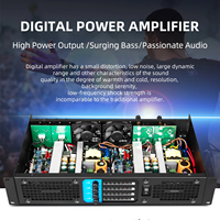 Amplificateur de puissance professionnel DS6000 4 canaux 600W Amplificateur audio numérique pour haut-parleurs Équipement sonore Amplificateur