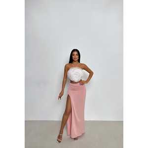 Conjunto de 2 Piezas en Rosa Pastel, Ropa Deportiva de Verano, Top y Pantalones Cortos por Encima de la Rodilla - Product Image 5