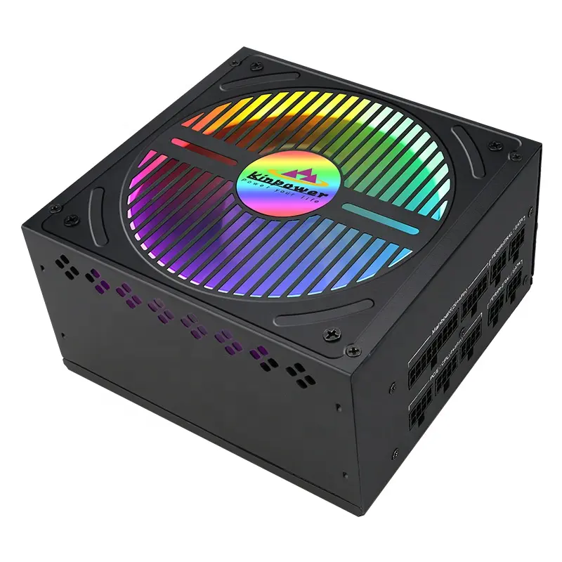 2024 nuovo arrivato Rgb modulare alimentatore Pc 700w Gaming Psu