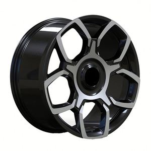 ล้อแม็กซ์แต่งขอบ 19 20 21 22 23 นิ้ว สีดำหน้าเจียร สำหรับรถยนต์โรลส์-รอยซ์ - Product Image 1