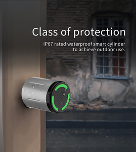 टलॉक या ट्यूया स्मार्ट सिलेंडर लॉक यूरो प्रोफाइल सिलेंडर दरवाजा लॉक, आउटडोर के लिए IP67 वाटरप्रूफ - Product Image 3