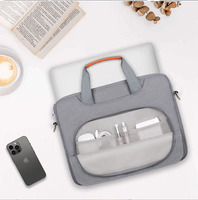 Haute qualité 14/15/16/17 pouces sac à main pour ordinateur portable étanche antichoc ordinateur portable sac à bandoulière mallette d'affaires étui pour ordinateur portable pour hommes