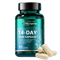 Complément Minceur Détoxifiant Naturel aux Herbes pour Nettoyage du Côlon en 14 Jours, Pilules Amincissantes et Capsules pour la Mise en Forme du Corps – Fabrication OEM