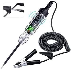 Тестовый свет автомобильный, двунаправленный автомобильный тестер предохранителей с дисплеем напряжения, цифровой тестер светодиодных цепей - Product Image 3