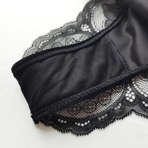 2025 New Fashion Women European American Style Low-Rise <b>Thongs</b> Sexy XXL Sizes Hollow Bow Spandex/Nylon Breathable Underwear - Product Image 3