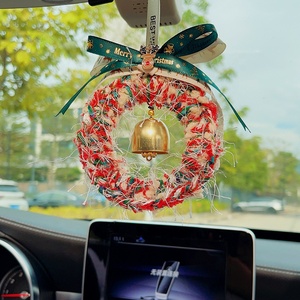 Guirnalda Navideña de Resina, Decoración de Lujo para el Espejo Retrovisor del Coche y el Interior, Regalo para Damas - Product Image 2