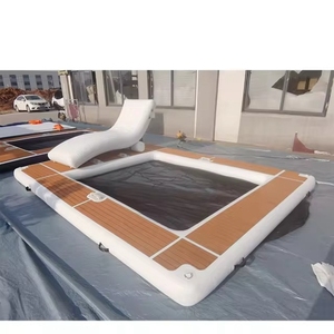 Dispositifs de flottaison gonflables Yacht Bateau Flottant Océan Mer Piscine Avec Chaises Net - Product Image 1