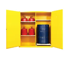 115gal Oil Drum Type Fireproof Safety Cabinet SAI-U Drum Oil Storage Cabinet Storage Chemical Reagent Storage Cabinet