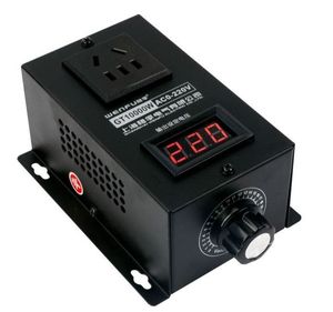 Régulateur de tension SCR GT10000W <span class=keywords><strong>AC</strong></span> 220V 0-220V réglable <span class=keywords><strong>10000W</strong></span>, contrôleur de vitesse pour moteur, ventilateur, chauffage, variateur - Product Image 4