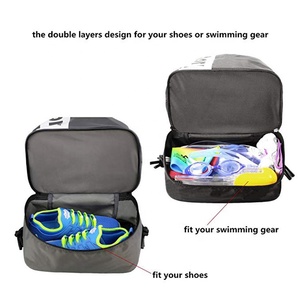 Peso ligero Atlético Gymsack niños Cinch mochila <span class=keywords><strong>a</strong></span> granel con mojada bolsillo para viajar y almacenamiento - Product Image 2