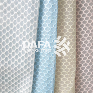 OEKO 100% ポリエステル六角形3Dエアメッシュジャカード生地シートクッション用-100% OEKO-TEX認定 - Product Image 6