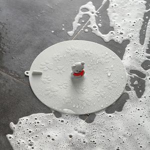 Cubierta de Silicona Amarilla para Desagüe de Ducha, Moderna, Anti-Olor - Product Image 4