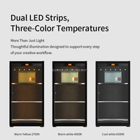 Armoire de séchage pour 18 bobines de filament d'impression 3D, humidité 15-60% RH, avec 6 ports d'alimentation directe pour imprimante