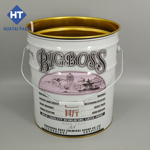 Cloche en étain en métal blanc avec couvercle, conteneur de <span class=keywords><strong>20</strong></span> <span class=keywords><strong>litres</strong></span>, livraison directe depuis l'usine - Product Image 4