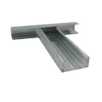 Profilé en acier CD60 UD27 pour plafond suspendu, profil CW, structure en acier léger pour plafond suspendu en plaque de plâtre