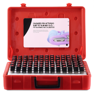 Calibrated Pin <b>Gauge</b> Blocks Set 0.80 To 10.00 Mm Precision <b>Measurement</b> <b>Tools</b> For Machining And Calibration - Product Image 2