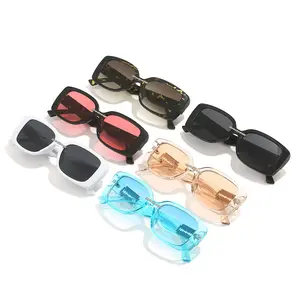 جديد 2024 نظارات شمسية مربعة الشكل تصميم كلاسيكي للنساء فاخرة بشعار مخصص نظارات شمسية للرجال نظارات شمسية على الموضة