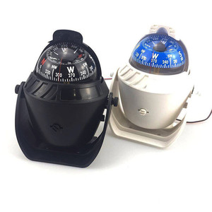 Le <span class=keywords><strong>MEILLEUR</strong></span> compas marin pour bateau avec éclairage LED 12V, cadran à aiguille, étanche et antichoc - Product Image 1
