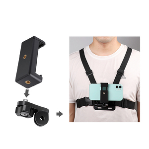 CYKE yeni geldi telefon Gimbal ayarlanabilir göğüs kemeri braketi, uygun balıkçılık canlı braketi motosiklet kamera standı Tiktok - Product Image 1