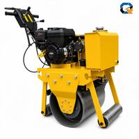 Compacteur routier vibrant autoporté à forte force de compactage, compresseur d'asphalte efficace pour la construction routière, fourniture directe usine