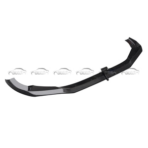 Nuevo Spoiler Delantero de Fibra de Carbono, Divisores de Parachoques para X3M X4M F97 F98 2019-2021, Tuning Automotriz, Negro - Product Image 4