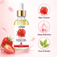 Huile Yoni Entièrement Naturelle pour Femmes OEM OBM, Hydratant Intime Essentiel à Marque Privée avec Plusieurs Saveurs, Soin Féminin Équilibré au pH