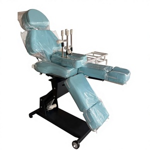 Cama de Belleza Eléctrica de Lujo Kisen con Lámpara LED, Función de Elevación de Piernas y Respaldo Ajustable, Mesa de Masaje para Salón, Bandeja para Pestañas, Cama Facial - Product Image 1