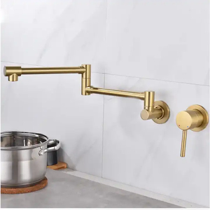 <span class=keywords><strong>Kaiping</strong></span> nhà máy chải vàng gấp bồn rửa nhà bếp Vòi Brass vòi cho nhà bếp - Product Image 5