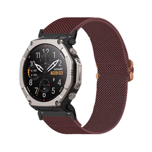 Bracelets de <span class=keywords><strong>montre</strong></span> personnalisés en nylon tressé légers et ajustables Win-Win pour Amazfit T-Rex Ultra 2 26mm - Product Image 4