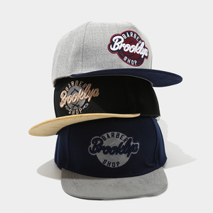 OEM ODM Fabricación personalizada MOQ bajo bordado 6 Panel de ala <span class=keywords><strong>plana</strong></span> Snapback Sombrero de béisbol personalizado Nuevos hombres Fitted <span class=keywords><strong>Era</strong></span> Cap Nbaing Caps - Product Image 2