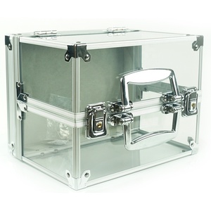 Boîte en Acrylique de Qualité Casino, Étui Transparent <span class=keywords><strong>Vide</strong></span> pour 600 Jetons de <span class=keywords><strong>Poker</strong></span>, Ouverture Double Face, Prêt à Expédier Sans Jetons - Product Image 4