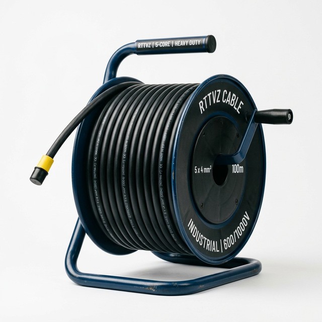 Lantian RTTVZ 5 Core Mineral Insulated Electric Cable with Copper Sheath and PVC Outer Sheath 0.6/1kV for Industrial Power